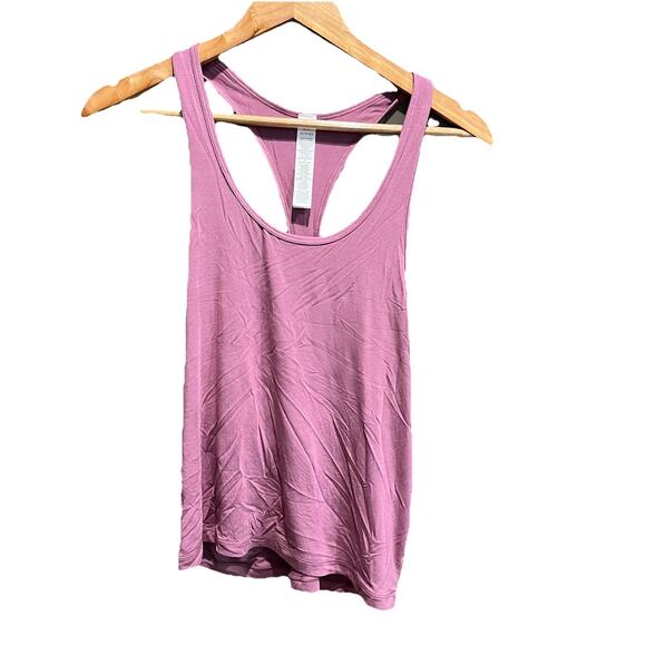Alo Soft Mulberry All Day Tank Racerback Women's Activewear Top Size XS - Picture 1 of 5